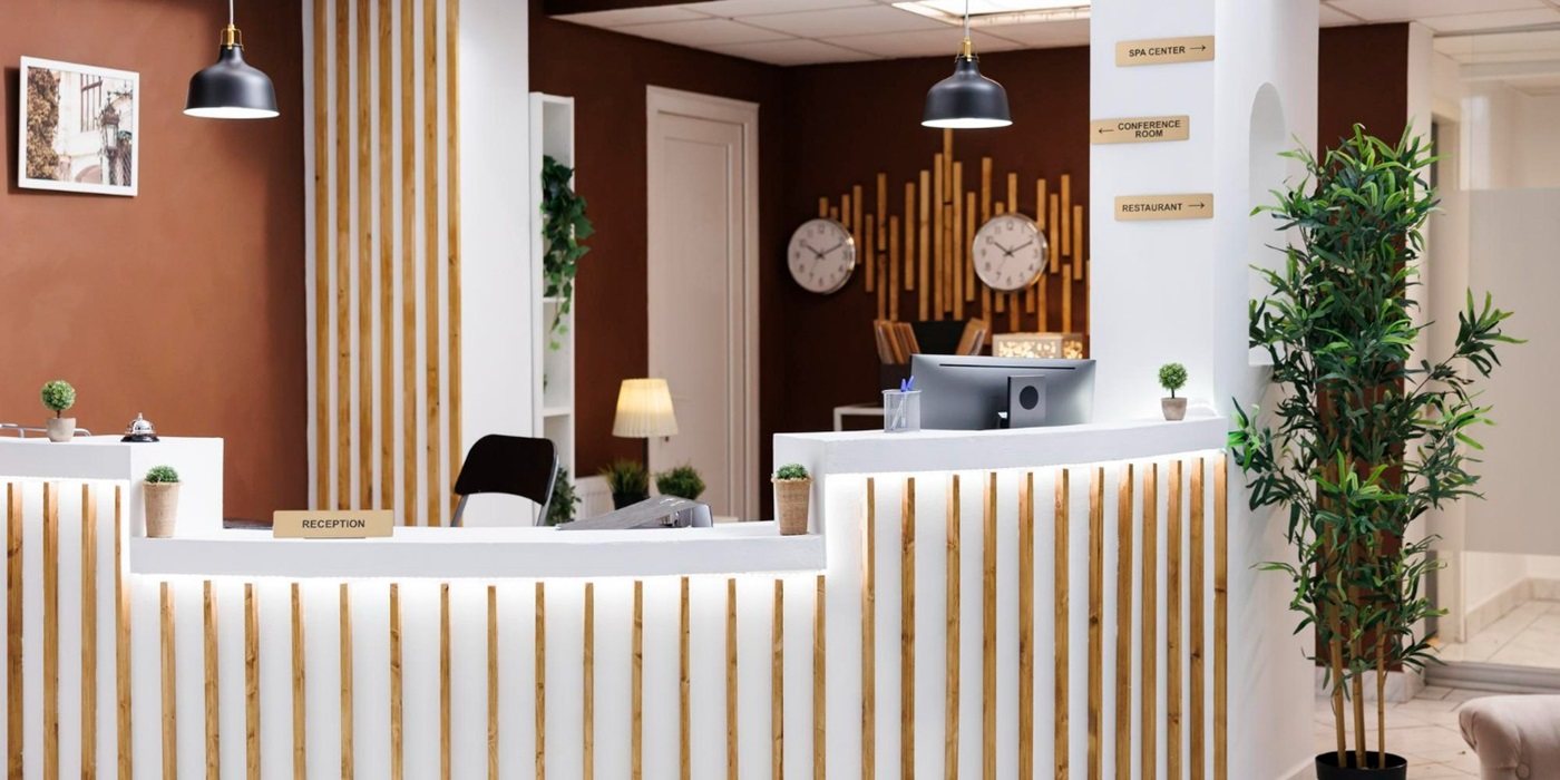 Reception area